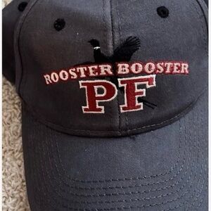 Source Unknown Gray Rooster Booster PF Hat